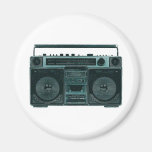 retro stereo magnet