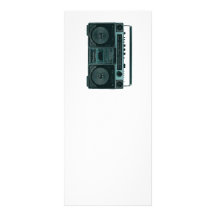 retro stereo rack card