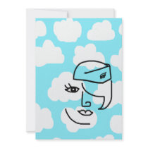 Retro Stewardess Personalized Announcements