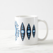 Retro style Gypsy Garden Mug