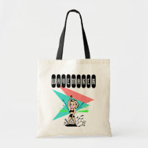 Retro Style WaveMaker Trendsetter Tote bags