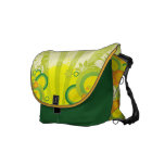 Retro Summer Bubbles, Flowers & Flourishes Commuter Bag
