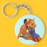 Retro Summer Lovers keychains