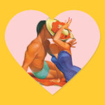 Retro Summer Lovers stickers