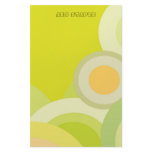 RETRO SUNNY BY AES PERSONALIZED STATIONERY