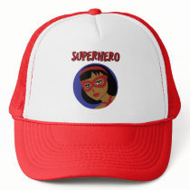 Retro Superhero Trucker Hats