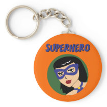 Retro Superhero Key Chains