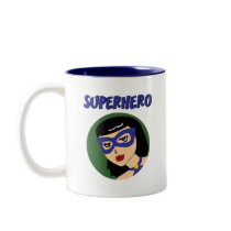 Retro Superhero Coffee Mug