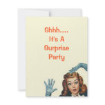 Retro Surprise Party For Any Occasion Invitations