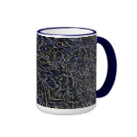 Rétro tasse d'algue