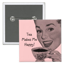 Retro Tea Pins