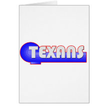 Retro Texans Greeting Cards