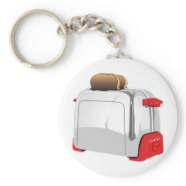 Retro Toaster Key Chains