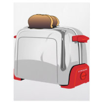 Retro Toaster Letterhead Template
