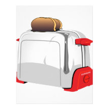 Retro Toaster Letterhead Template