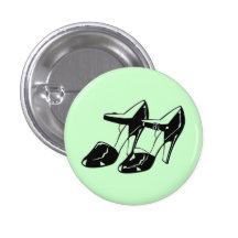 Retro Toes Pinback Button