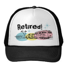 Retro Trailer Retired Hat
