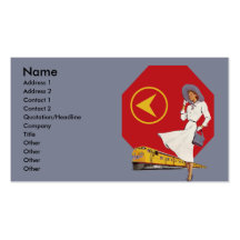 Retro Train Travel Business Card Templates