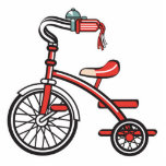 retro tricycle photo sculptures