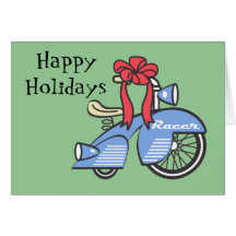 Retro Trike Gift Greeting Cards