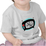 Retro TV and Test Pattern T-shirt