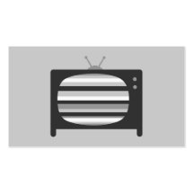 Retro TV Business Cards