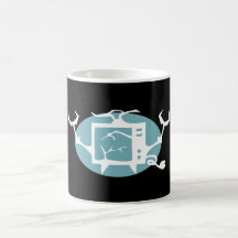 Retro TV Geek Coffee Mug