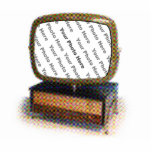 Retro TV Picture Frame photo sculptures