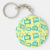 Retro TVs Keychains