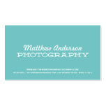 RETRO TYPE | PHOTOGRAPHY BUSINESS CARD