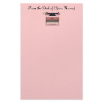 Retro Typewriter Stationery