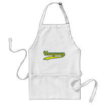 Retro Uruguay Aprons