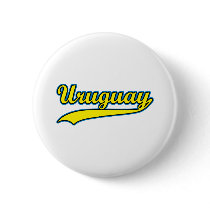 Retro Uruguay Pinback Buttons