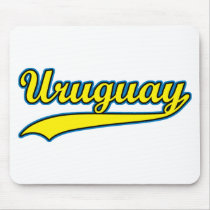 Retro Uruguay Mousepad