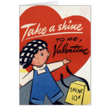 Retro Valentine Card for Kids