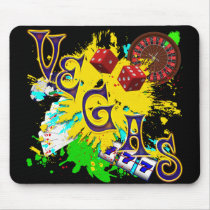 RETRO VEGAS MOUSE PAD