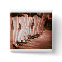Retro Vintage Dancing Women Beautiful Dancing Legs Pins