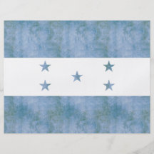 Retro Vintage Honduras Flag Personalized Flyer