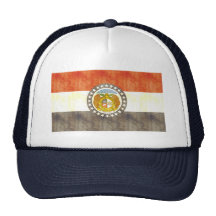 Retro Vintage Missouri Flag Mesh Hat
