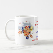 Retro Vintage Mug To Advertise Your Fireworks shop