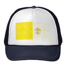 Retro Vintage Vatican City Flag Hats