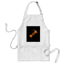Retro Vinyl Record Album in Orange Aprons