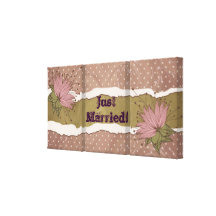 Retro Wall Decor Canvas Print