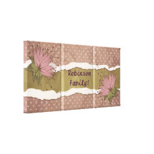 Retro Wall Decor Stretched Canvas Prints
