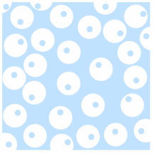 Retro white and light blue pattern. photo sculpture