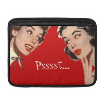 Retro Women Gossips Sleeves For MacBook Air