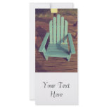 Retro Wood Chair rack cards