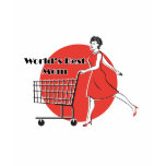 Retro "Worlds Best Mom" t-shirts