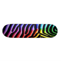 Retro Zebra 1 Skateboard
