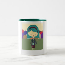 RetroGirl Tazas De Café